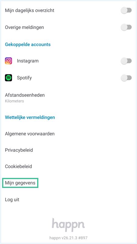 happn account verwijderen|Happn opzeggen